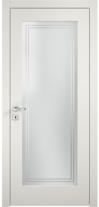 Межкомнатная дверь эмаль RIMINI SV (RAL9010)