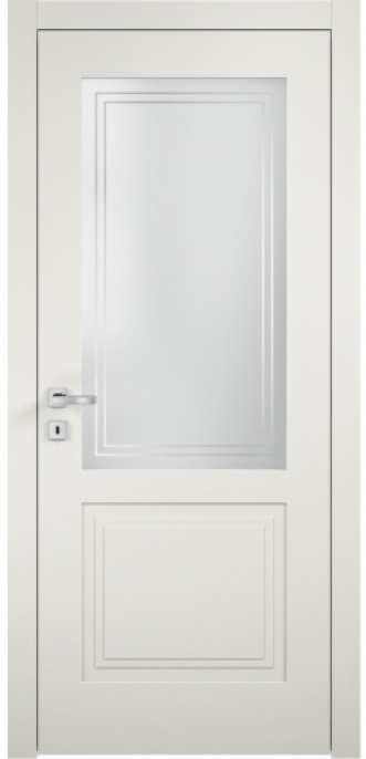 Межкомнатная дверь эмаль RIMINI SVF (RAL9010)